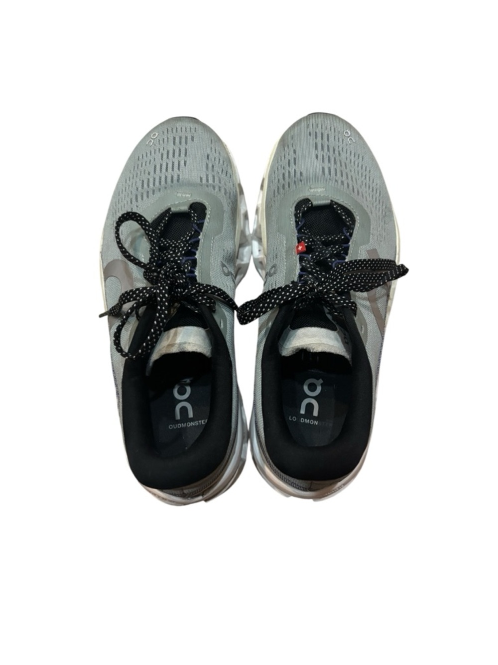On Cloud Cloudmonster 2 Mineral Aloe Running Shoes Size 8.5 - Picture 4 of 6